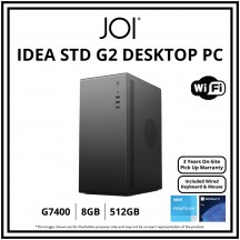JOI IDEA STD WIFI G2 DESKTOP PC ( PENTIUM G7400, 8GB, 512GB, Intel, W11P )
