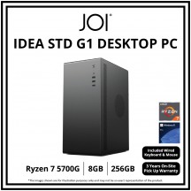 JOI IDEA STD G1 DESKTOP PC ( RYZEN 7 5700G, 8GB, 256GB, RADEON, W11P )