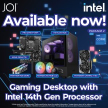 JOI INTEL 14TH GEN GAMING PC ( CORE I7-14700K, 32GB, 1TB, RTX4060TI 16GB )