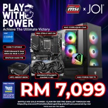 JOI GAMING PC POWERED BY MSI ( CORE i7-12700KF, 32GB, 1TB, RTX4060TI 16GB, W11P )