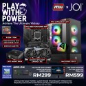 JOI GAMING PC POWERED BY MSI ( RYZEN 5 7600, 16GB, 1TB, RTX4060TI 16GB)