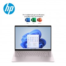 HP Pavilion Plus 14-ey0040AU 14" WUXGA Laptop Tranquil pink ( Ryzen 5 7540U, 16GB, 512GB SSD, ATI, W11, HS )