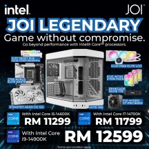JOI LEGENDARY INTEL 14TH GEN GAMING PC ( 32GB, 1TB, RTX4070TI 8GB )