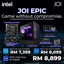 JOI EPIC INTEL 14TH GEN GAMING PC ( 32GB, 1TB, RTX4060TI 8GB )