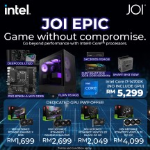 JOI EPIC INTEL 14TH GEN PC ( CORE I7-14700K, 32GB, 1TB )