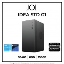 JOI IDEA STD G1 DESKTOP PC ( PENTIUM G6405, 8GB, 256GB, Intel, W11P )