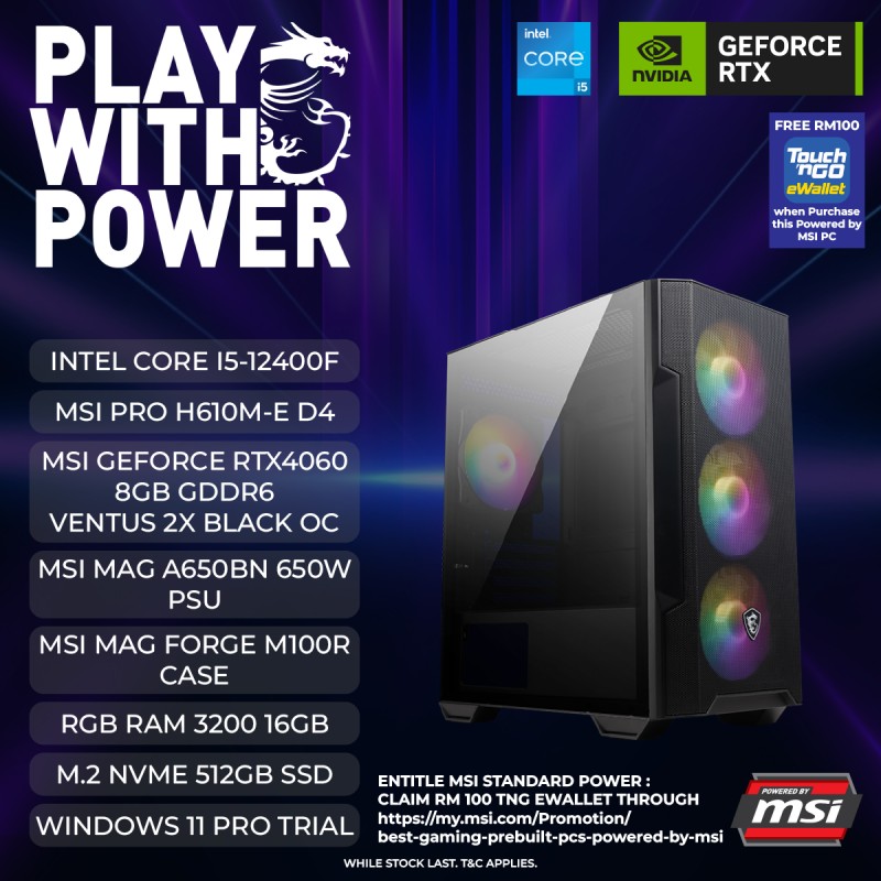 (Better For FPS) INTEL CORE I5 13400F : ADD ON (RM360) | JusPC