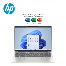 HP Pavilion Plus 14-ey0038AU 14" WQXGA 120Hz Laptop Silver ( Ryzen 5 7540U, 16GB, 512GB SSD, ATI, W11, HS )