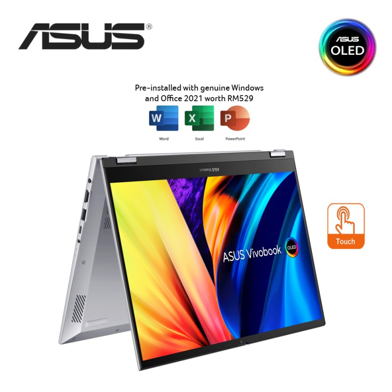 Asus VivoBook Go 15 E1504F-ANJ468WS 15.6'' FHD Laptop Cool Silver ( Ryzen 5  7520U, 8GB, 512GB SSD, ATI, W11, HS ) : NB Plaza
