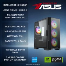JOI GAMING PC POWERED BY ASUS ( CORE I5-12400F, 16GB, 5XXGB, RTX4060 8GB )