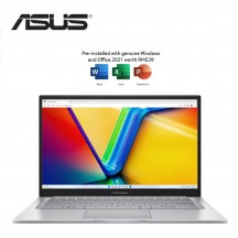 Asus VivoBook 14 A1405Z-ALY236WS 14'' FHD Laptop Silver ( i5-12500H, 16GB, 512GB SSD, Intel, W11, HS )