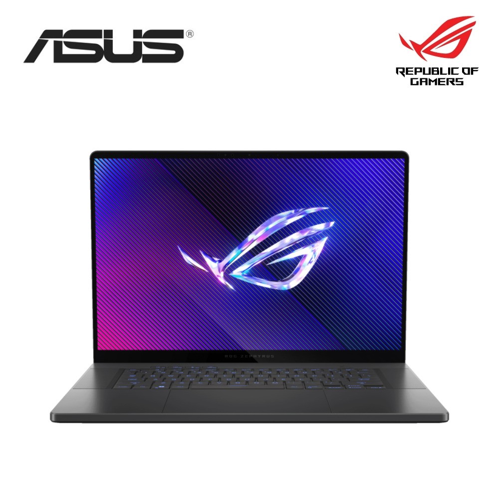 Asus ROG Zephyrus G16 GU605M-ZQR004WO 16'' 2.5K+ 240Hz Gaming Laptop (  CU9-185H, 32GB, 2TB SSD, RTX4080 12GB, W11 ) : NB Plaza