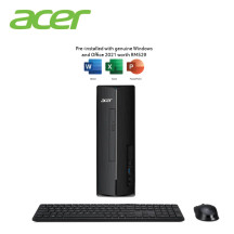 Acer Aspire XC1785-14400W11S Desktop PC Black ( i5-14400, 8GB, 512GB SSD, Intel, W11, HS )