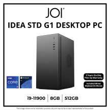 JOI IDEA STD G1 SE DESKTOP PC ( Core i9-11900 , 8GB, 512GB, Intel, W11P )