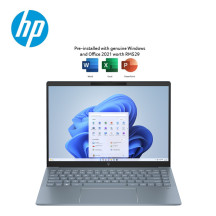 HP Pavilion Plus 14-ey0036AU 14" WQXGA 120Hz Laptop Moonlight Blue ( Ryzen 5 7540U, 16GB, 512GB SSD, ATI, W11, HS )