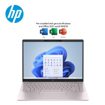 HP Pavilion Plus 14-ey0037AU 14" WQXGA 120Hz Laptop Tranquil Pink ( Ryzen 5 7540U, 16GB, 512GB SSD, ATI, W11, HS )