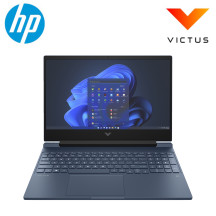 HP VICTUS GAMING 15-Fa1231TX 15.6" FHD 144Hz Laptop Performance Blue ( i5-12450H, 8GB, 512GB SSD, RTX4050 6GB, W11 )