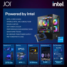 JOI Work Powered by Intel ( CORE I5-12400, 32GB, 1TB, ARC A380 )