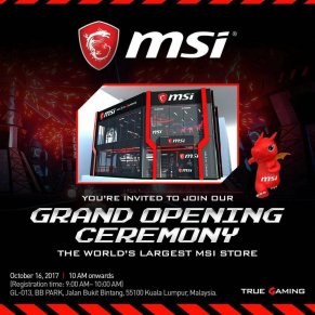 The Largest MSI Store Grand Opening! 